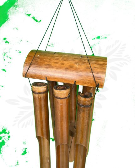 Simple Balinese Bamboo Wind Chimes - view 2