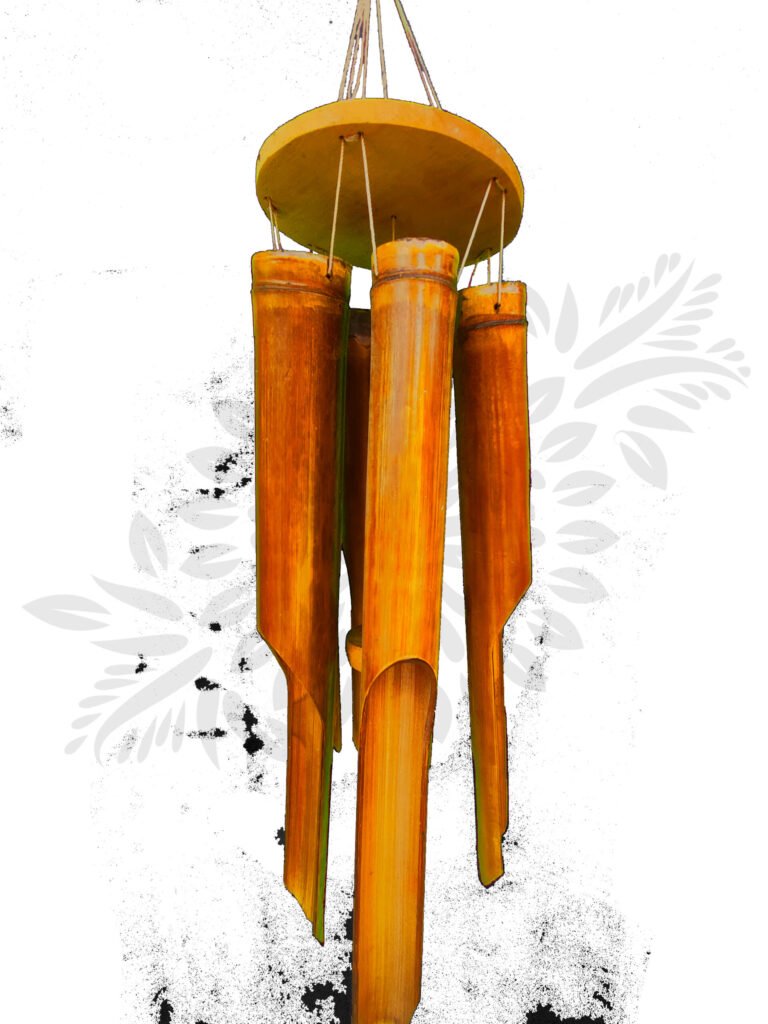 Natural Balinese Wind Chimes - view 2
