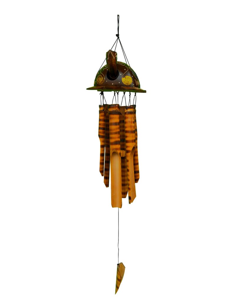 Balinese Handicraft Wind Chimes With Turtle