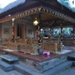 Traditional Balinese pavilion