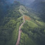 Aerial picture of Campuhan Ridge Walk , Scenic Gre