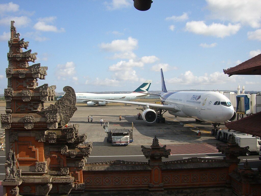 Ngurah Rai Airport scenery