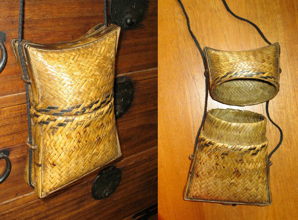 Handwoven natural fibre bags