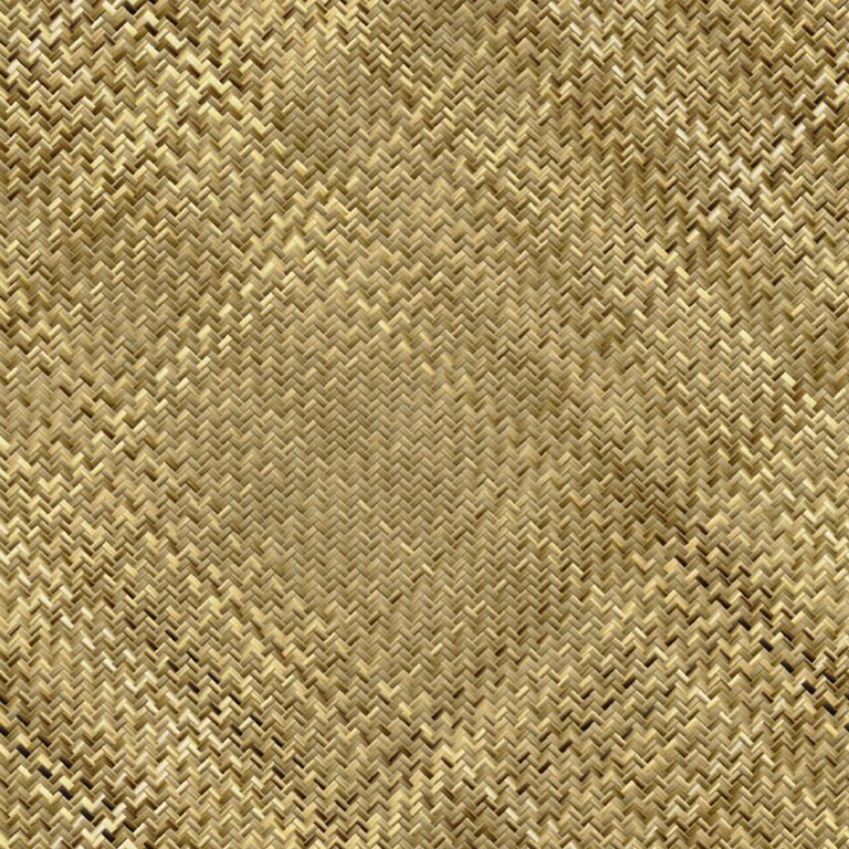 Close-up of natural woven fibre